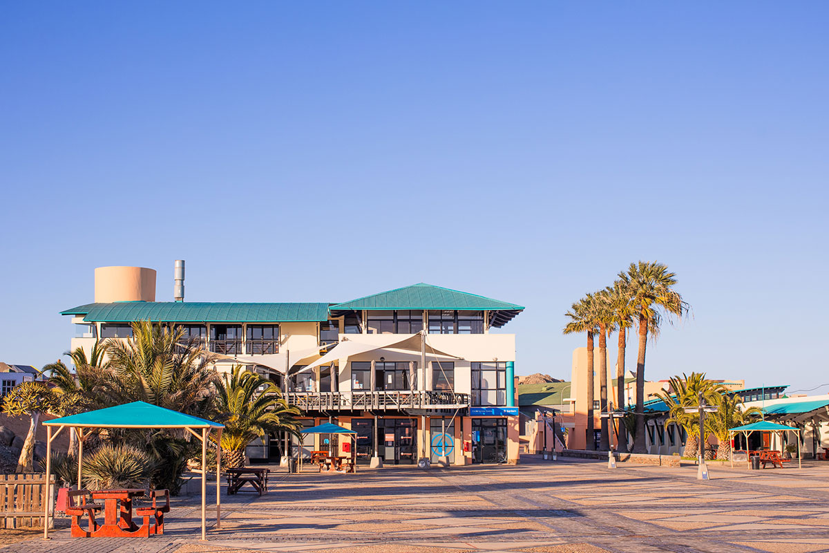 Lüderitz waterfront harbour square